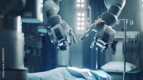 surgical laser robot arms in the operating room, future precision surgical robots