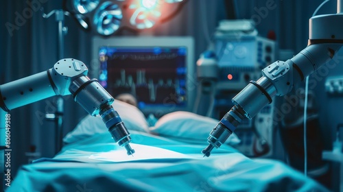 surgical laser robot arms in the operating room, future precision surgical robots