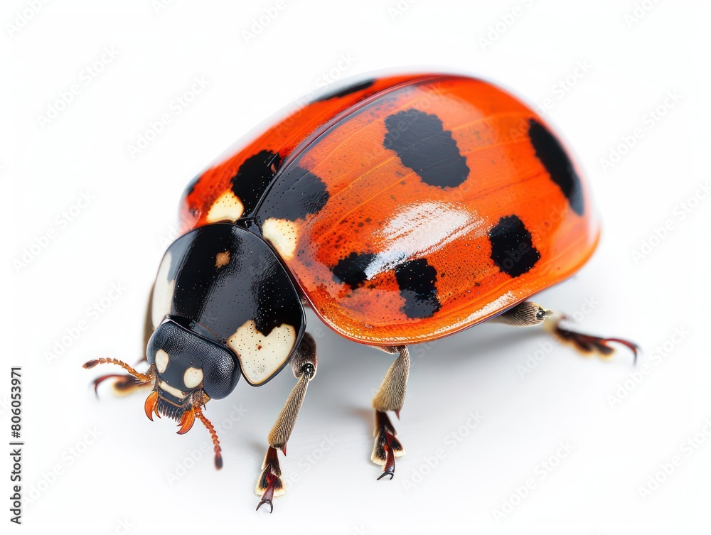 lady bug isolated on white background lady bug isolated on white background