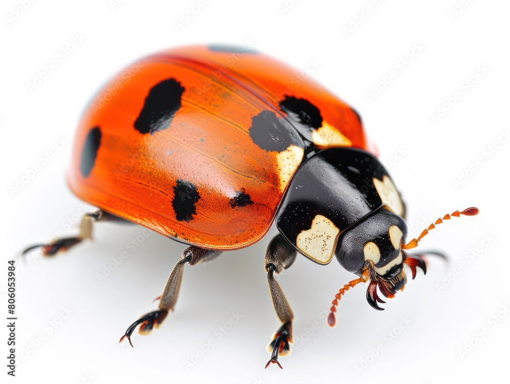 lady bug isolated on white background lady bug isolated on white background