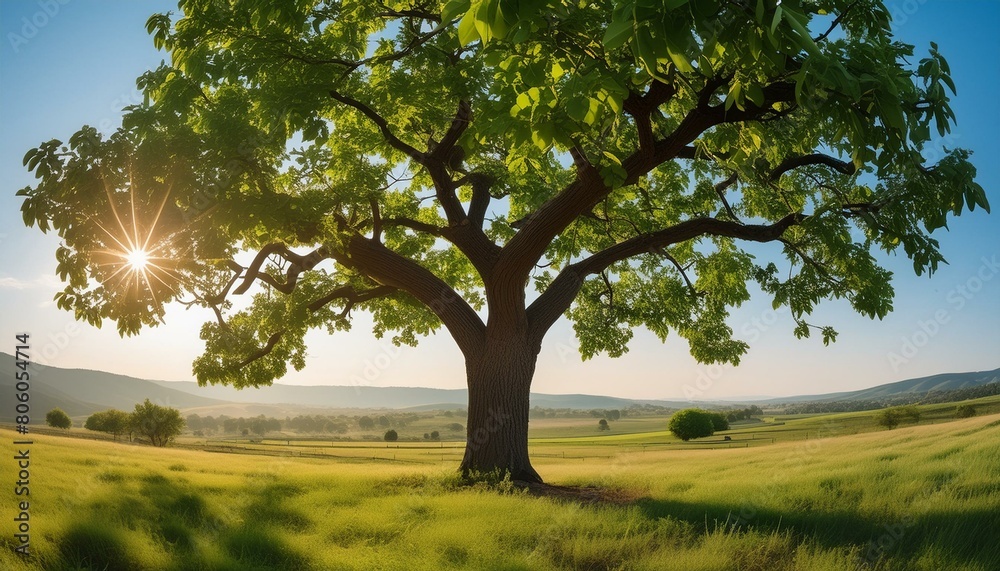 tree in the field tree in the field