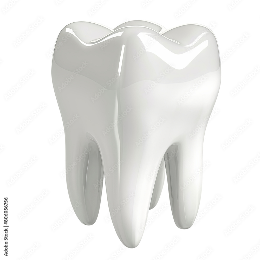 Dental 3d model of premolar tooth as a concept of dental examination teeth, dental health and hygiene. 3d rendering illustration isolated on white background. Dental 3d model of premolar tooth as a concept of dental examination teeth, dental health and hygiene. 3d rendering illustration isolated on white background.