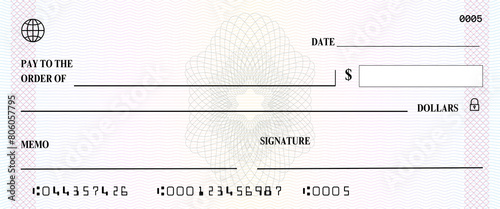 blank check 97 - 1 blank cheque template, empty cheque illustration, check template design, printable blank cheque, customizable cheque image, blank bank cheque, cheque mockup, blank check for printi photo