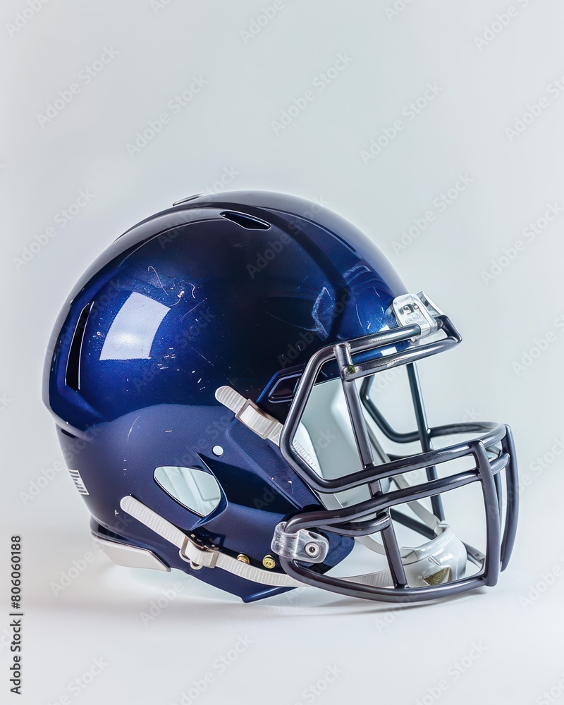 football helmet on white backdrop football helmet on white backdrop