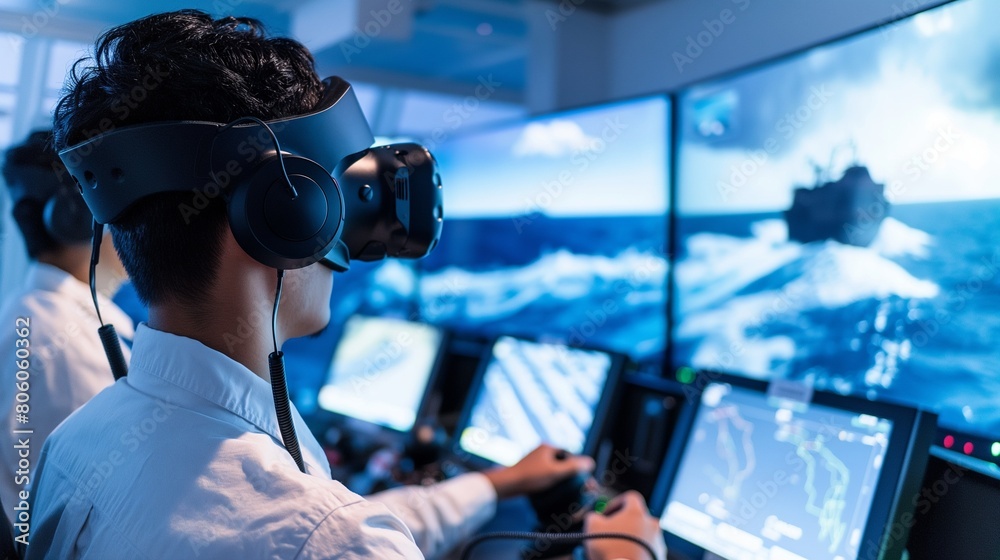 pilots controlling the submarine pilots controlling the submarine
