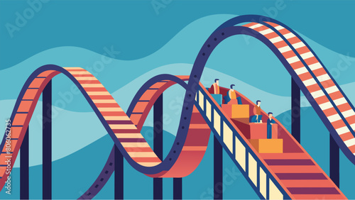 The AnxietyDriven Roller Coaster is a neverending loop representing the cycle of anxiety that can feel neverending for those who struggle with it..