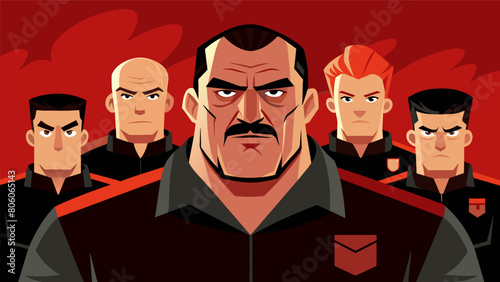 The instructors were all known for their intimidating presence with a reputation for being able to make even the toughest opponent cower..