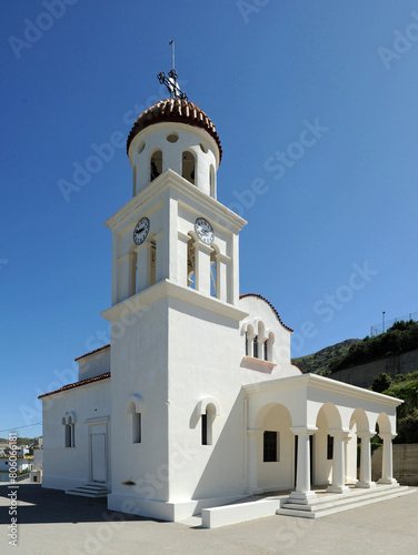 L'église des Quatre Saints Martyrs du village de Melampes près de Spili en Crète