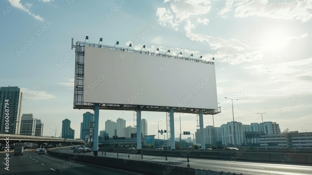 Facing the high traffic of a city highway Facing the high traffic of a city highway