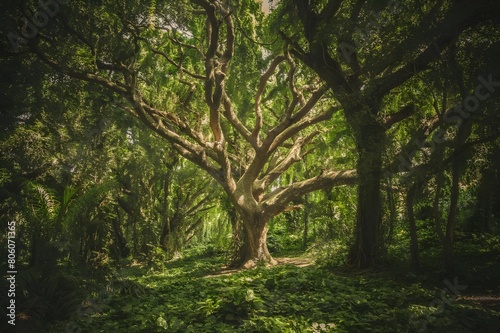 trees in the forest