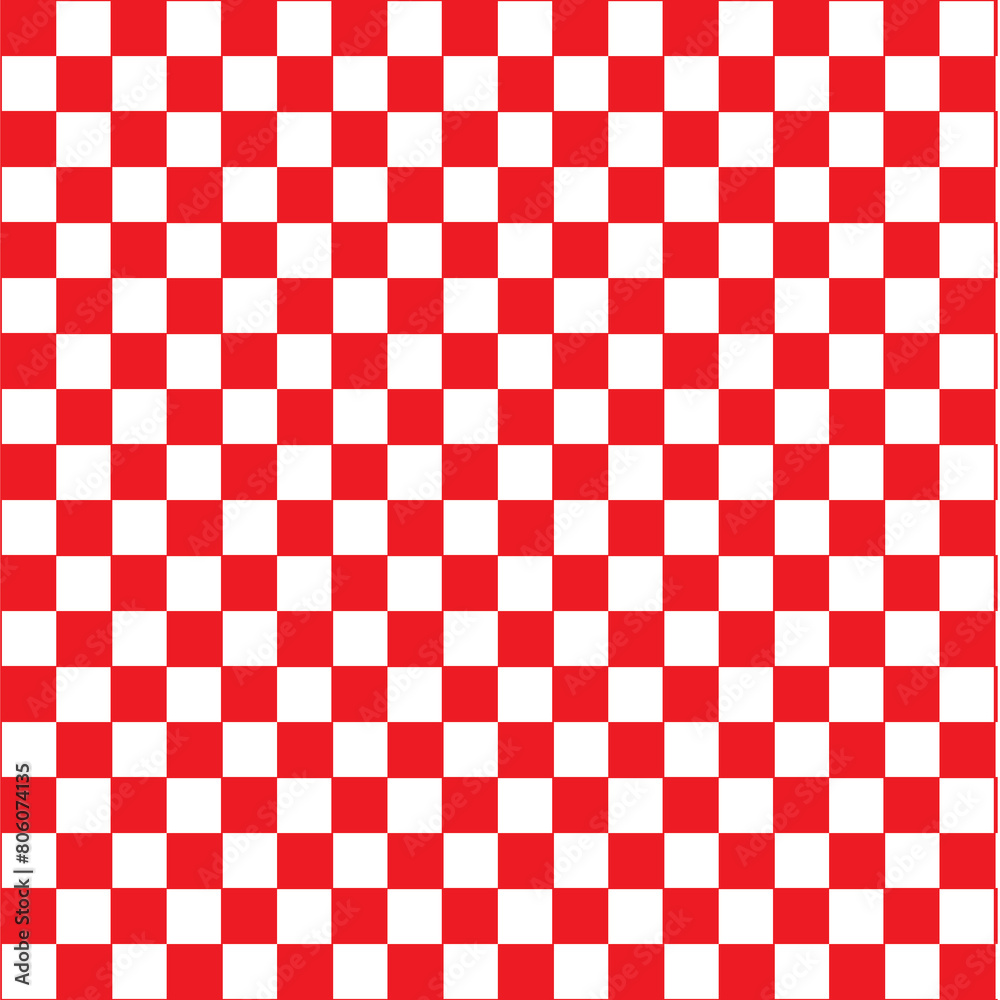 Fototapeta premium red and white mosaic