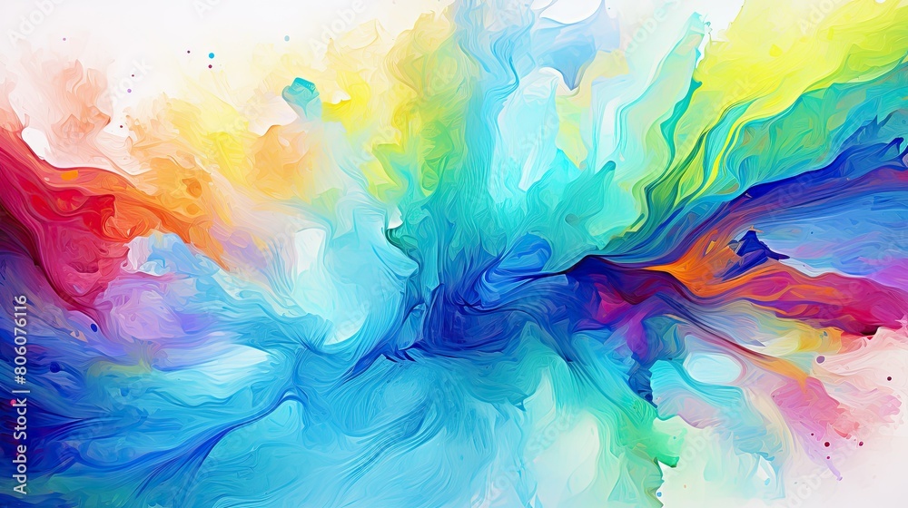 Abstract colorful background resembling a tie-dye pattern