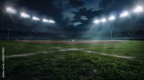 stadium outdoor field, baseball sport