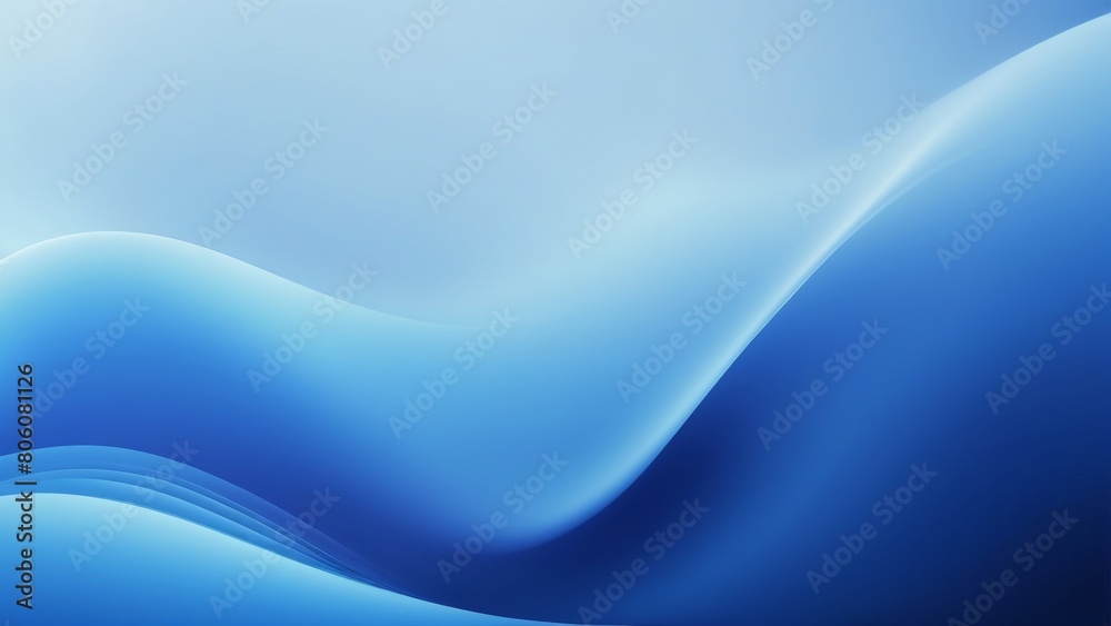 Obraz premium Gradient Blue background. blurry blue gradient color background. wavy blue wallpaper. Wavy blue gradient background. Abstract blue gradient wallpaper.