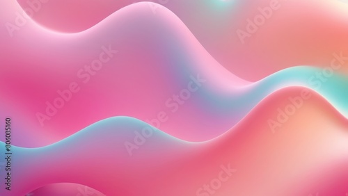 soft pink gradient background. Abstract pink color background. Gradient pink liquid background. wavy pink wallpaper.	