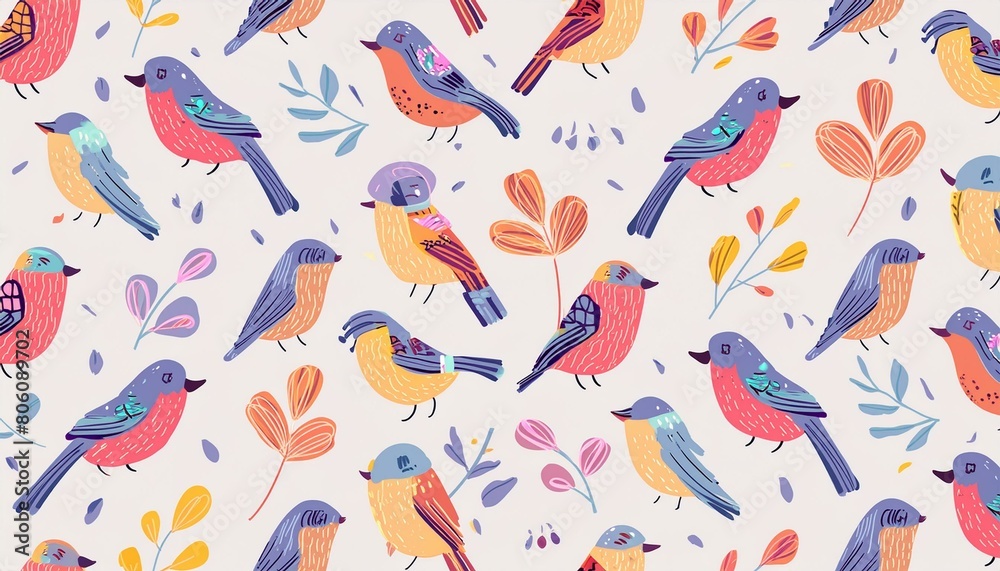 Bird pattern style 01 Bird pattern style 01
