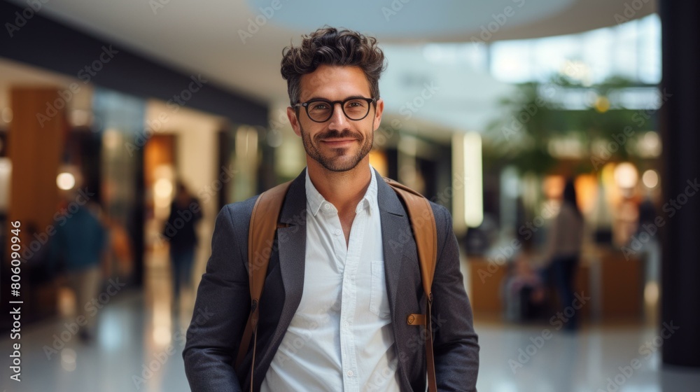 Portrait of a smiling young professional in a casual suit Portrait of a smiling young professional in a casual suit