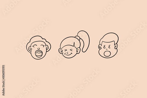 Outline, Children's emotion expression 