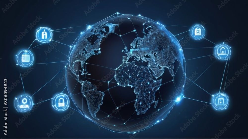 Technology-Infused Globe. A Smart Earth Network Suitable for Background