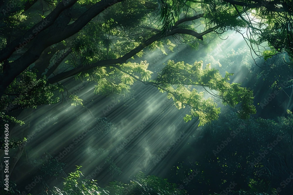 Obraz premium Encounter the sublime harmony of light, shadow, and texture that defines the natural world