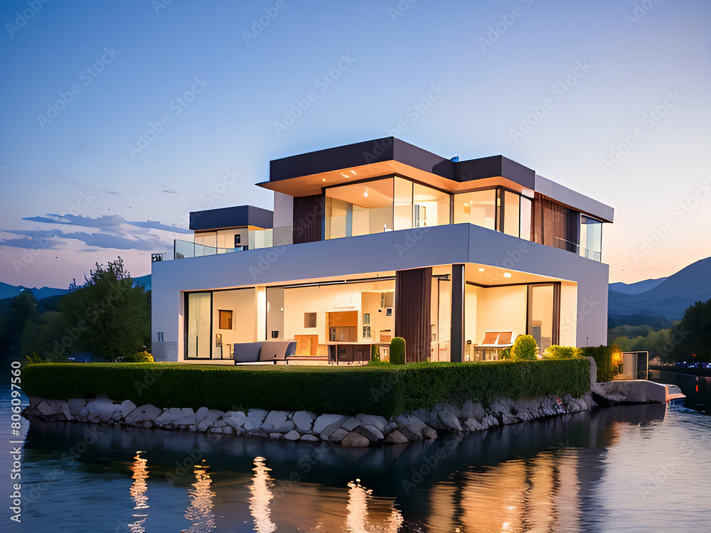 Obraz premium 現代建築