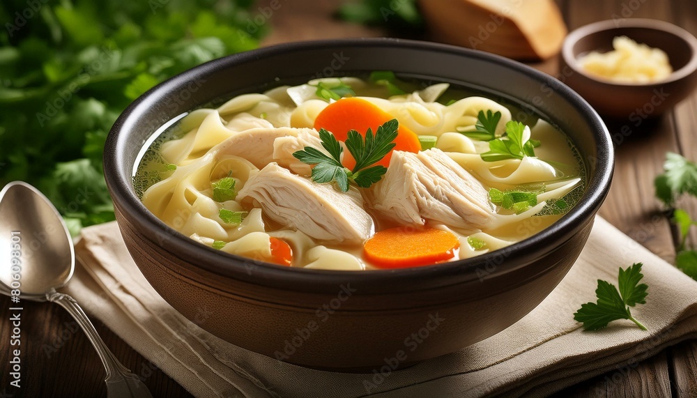 Classic Comfort: Homemade Chicken Noodle Soup