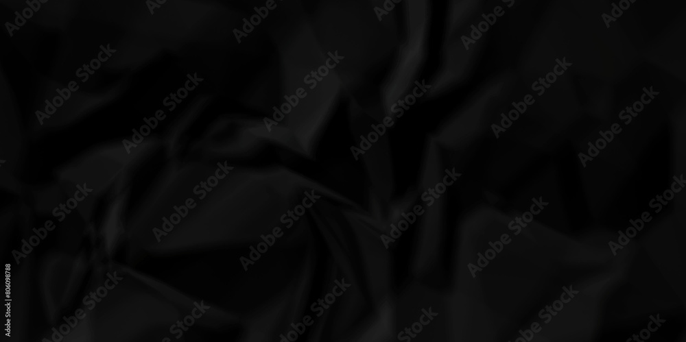 Dark black crumple paper wrinkled poster template ,blank glued creased paper texture background. black paper crumpled backdrop background. used for cardboard.
Dark black crumple paper wrinkled poster template ,blank glued creased paper texture background. black paper crumpled backdrop background. used for cardboard.