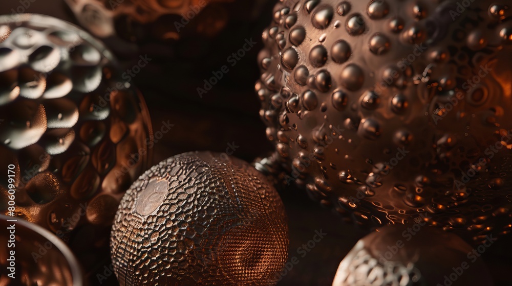 Investigate the relationship between texture and light in showcasing ...