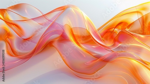 Wallpaper Mural Colorful abstract waves of light and color Torontodigital.ca