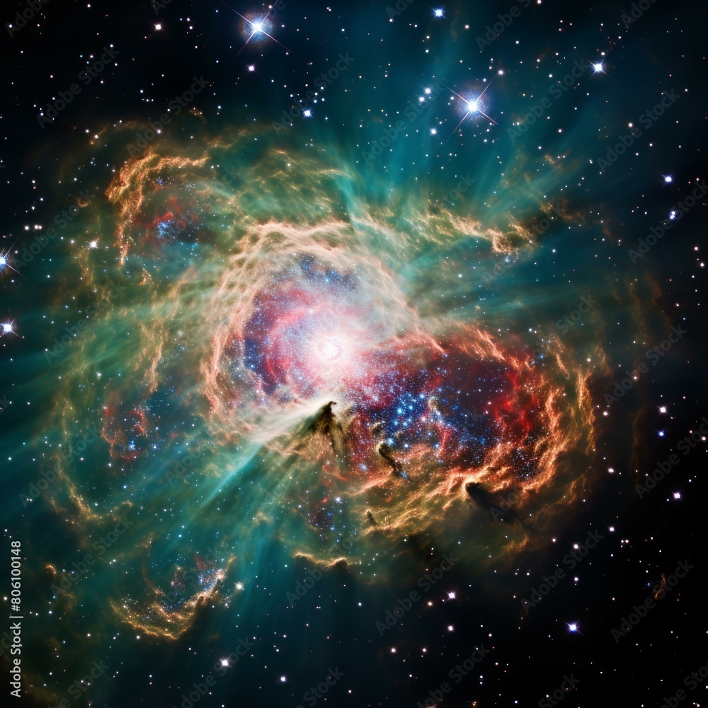 Mystical Space Nebula Mystical Space Nebula