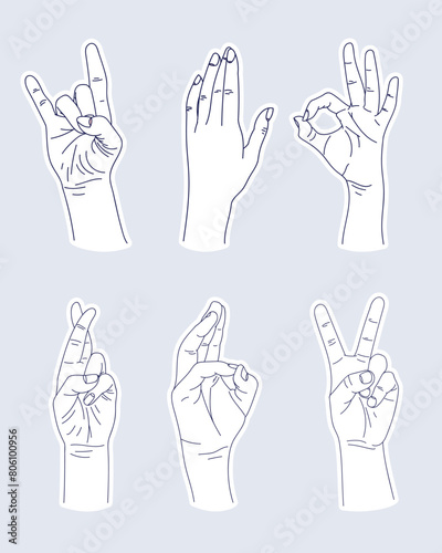 Bring your design to life with the Pop Art Hands vector set. A fascinating collection of illustrations inspired by the popular art movement. Unique and noticeable images will add energy to projects