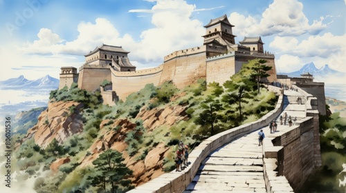 The Great Wall of China, Badaling Section photo