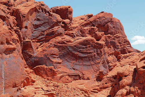 Red rock formations at Valley of Fire State Park, Nevada