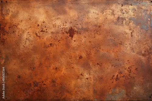 Copper plate texture background