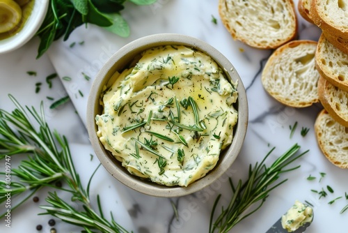 Healthy homemade herb butter