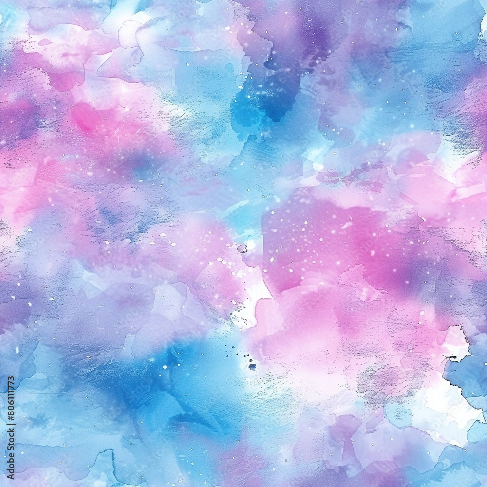 Watercolour Texture Design, Seamless Pattern