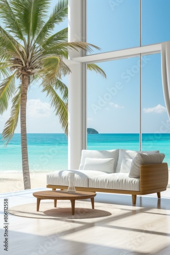 The Minimalist Beach House © Adobe Contributor