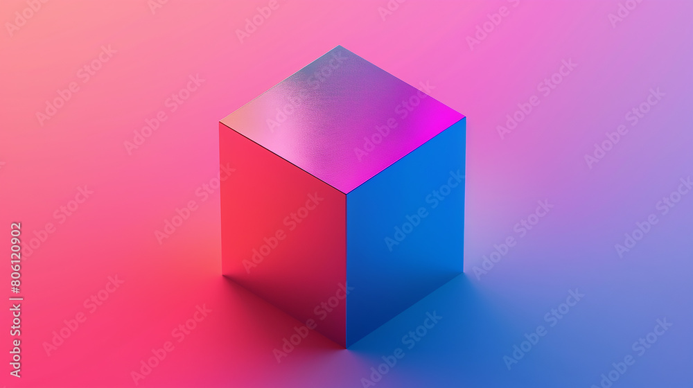 Abstract colorful 3d square box Modern Background. Abstract colorful 3d square box Modern Background.