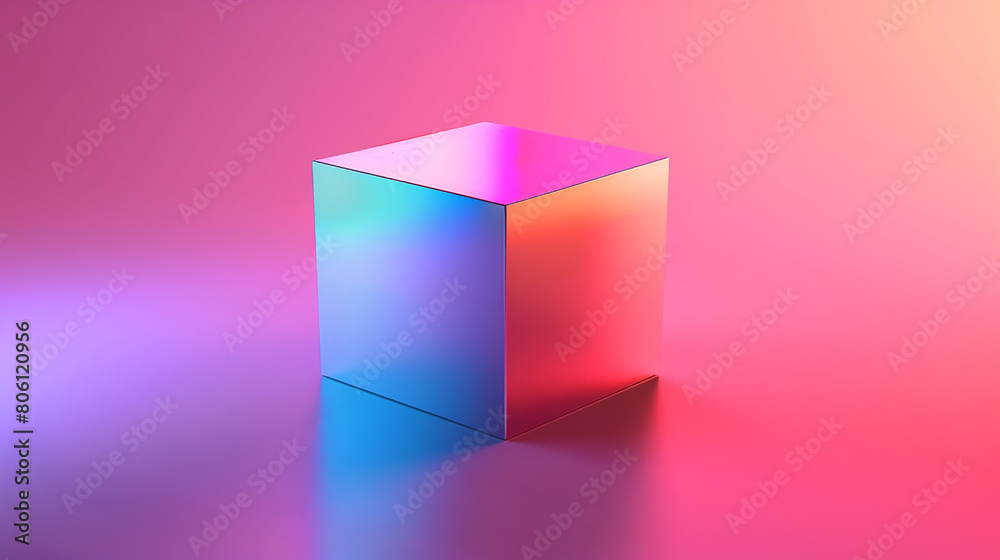 Abstract colorful 3d square box Modern Background. Abstract colorful 3d square box Modern Background.