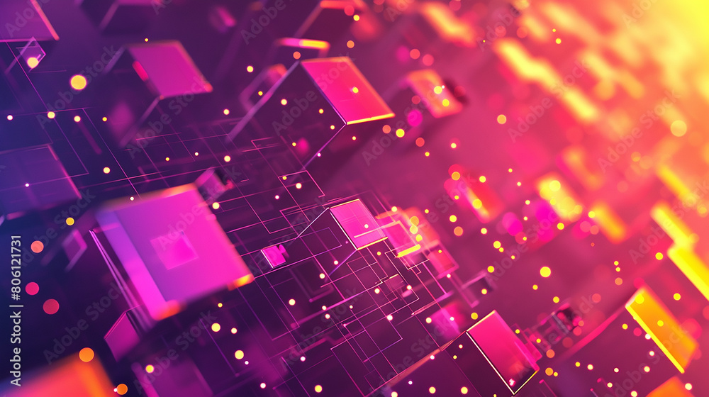 3D Abstract square Modern pink Background 3D Abstract square Modern pink Background