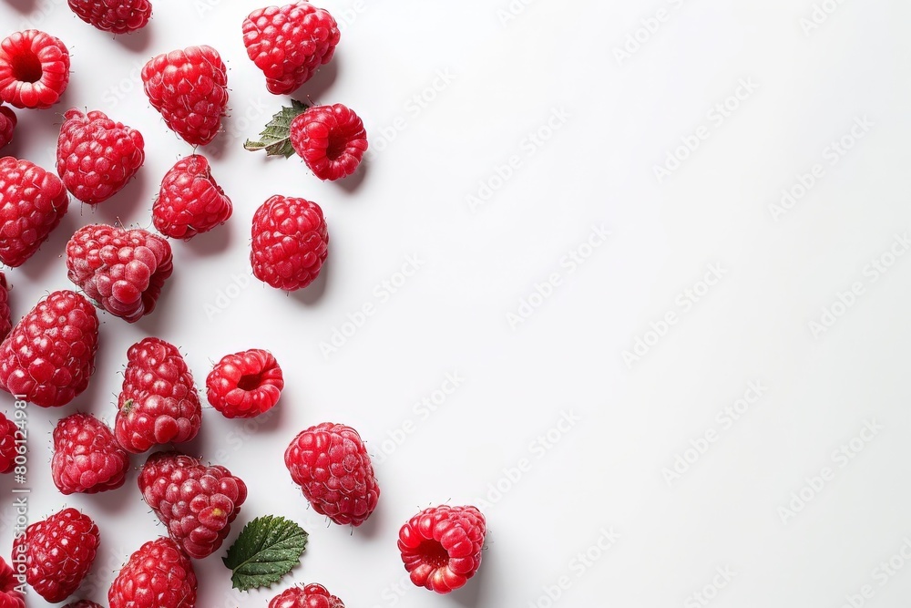 Pattern of raspberry on dark rock background. Flat lay summer berries - red raspberries. Creative minimalism. Frony view. Beautiful simple AI generated image in 4K, unique. Pattern of raspberry on dark rock background. Flat lay summer berries - red raspberries. Creative minimalism. Frony view. Beautiful simple AI generated image in 4K, unique.