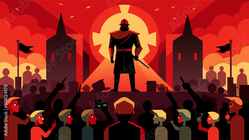 In a dystopian society a totalitarian government has seized control and the audience watches as rebels fight for freedom and survival..