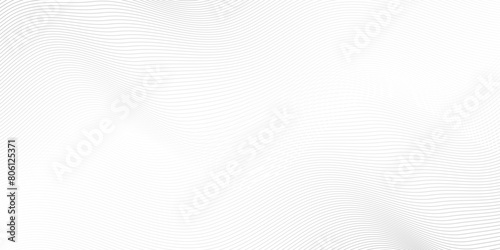 Abstract white digital blend wave lines and technology background. Modern white flowing wave lines and glowing moving lines. Futuristic technology and sound wave lines background.
