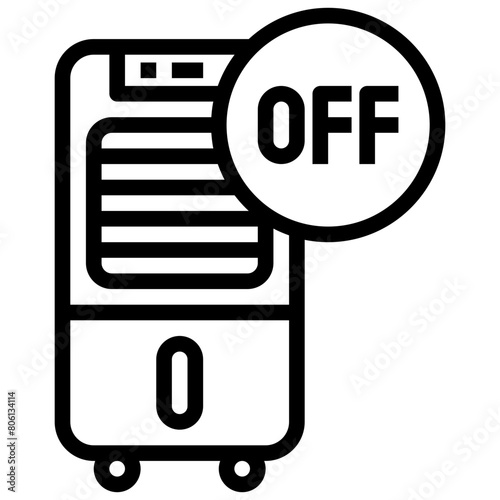 turn off,fan,air conditioner,cooling,cooler,ventilation,fresh,electronics,refreshing.svg