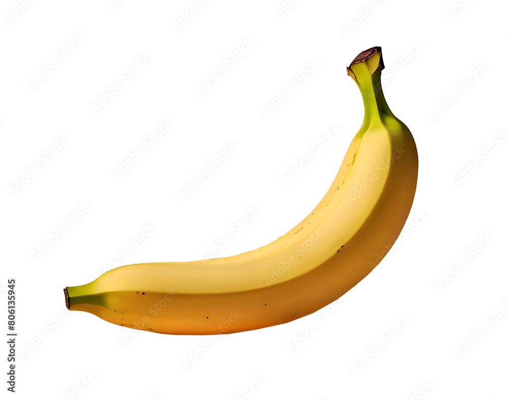 Fresh single banana