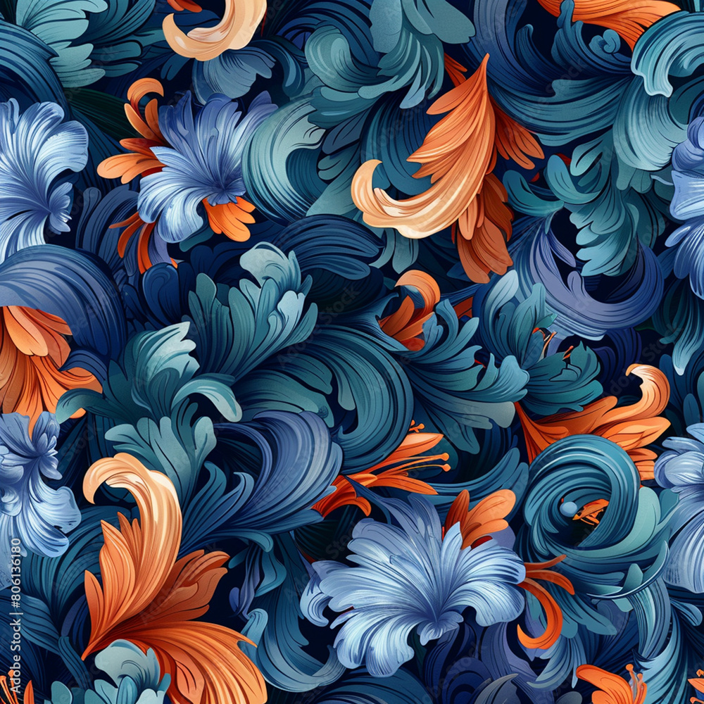 seamless floral pattern seamless floral pattern