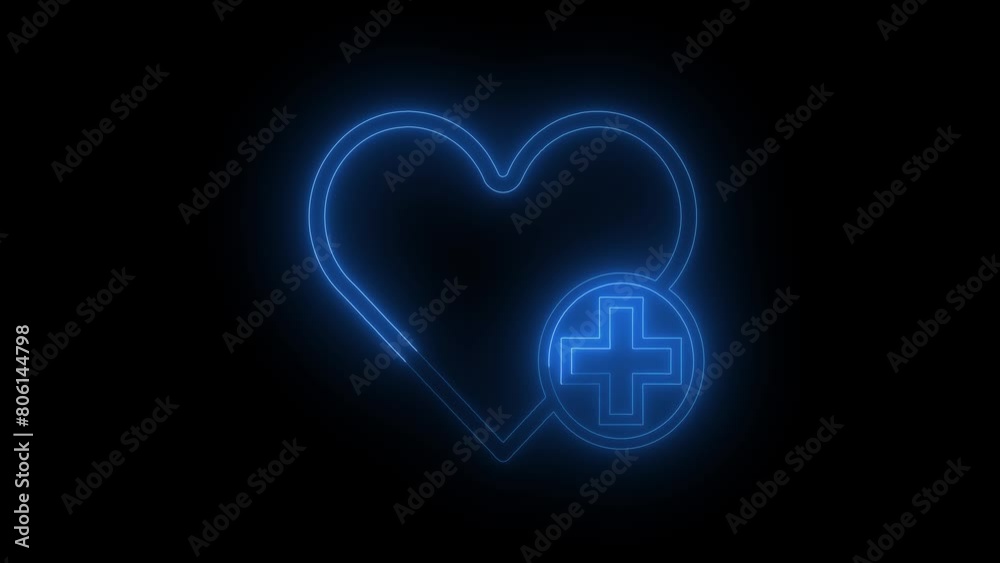 Cross inside heart vector icon on black background. Medicine and healthcare, medical support sign. Cross inside heart vector icon on black background. Medicine and healthcare, medical support sign.