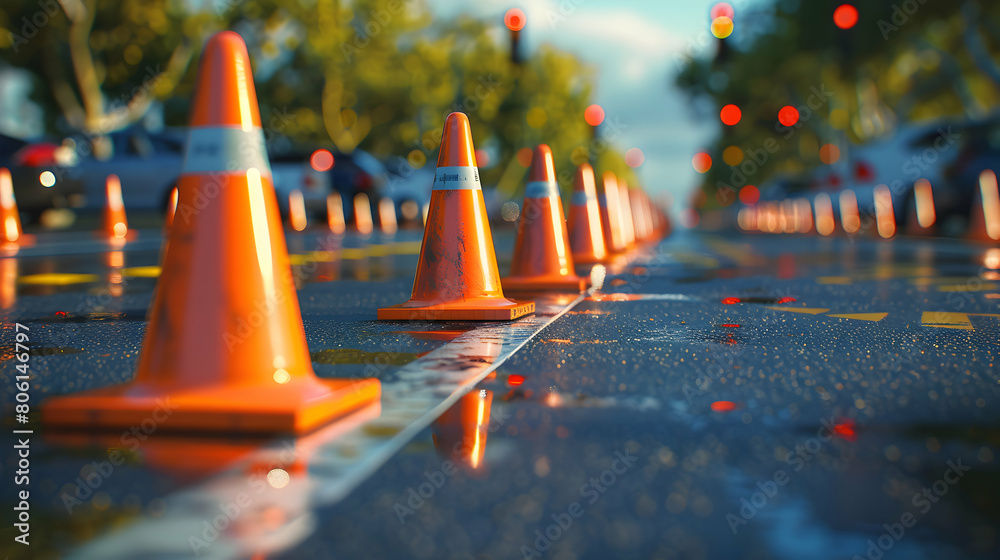 Ultra Realistic School Zone Traffic Control Design - Photo Stock Concept Ultra Realistic School Zone Traffic Control Design - Photo Stock Concept