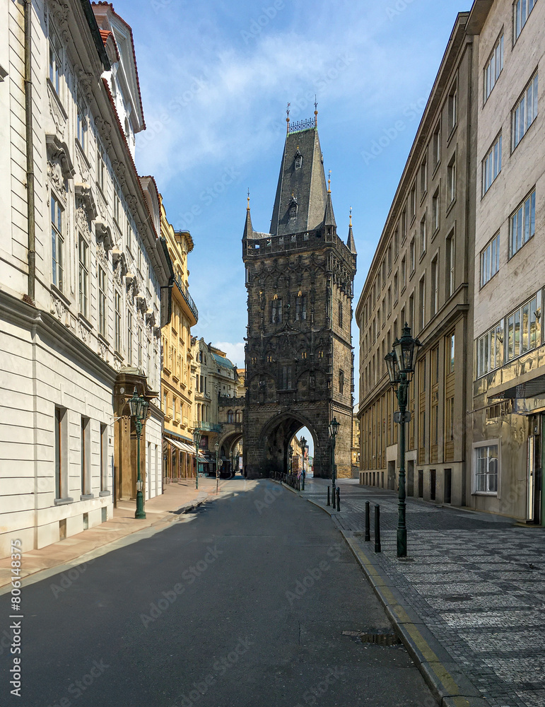 Fototapeta premium Old Town Bridge Tower - Prague