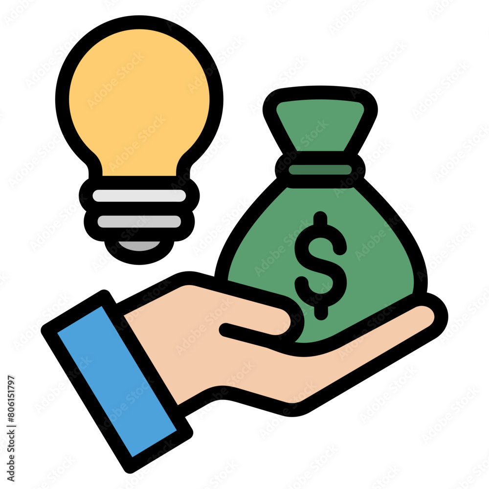 Investment Solution Icon Element For Design Investment Solution Icon Element For Design